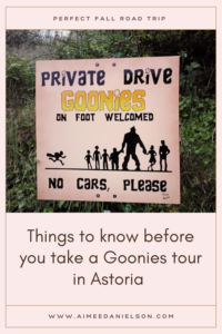 Astoria and Goonies Self guided Tour