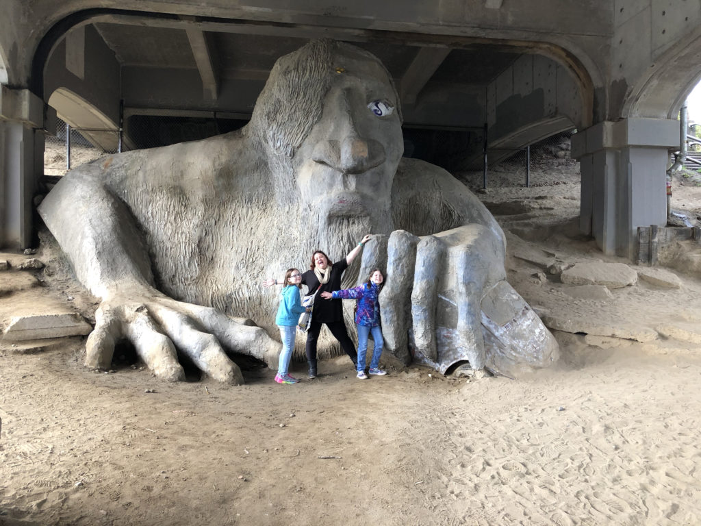 6 things to do in Seattle for the day, Freemont Troll  in Seattle