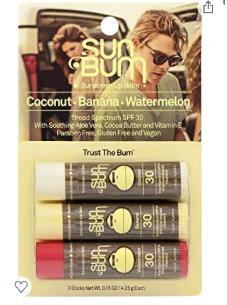 SunBum sunscreen lip blam
