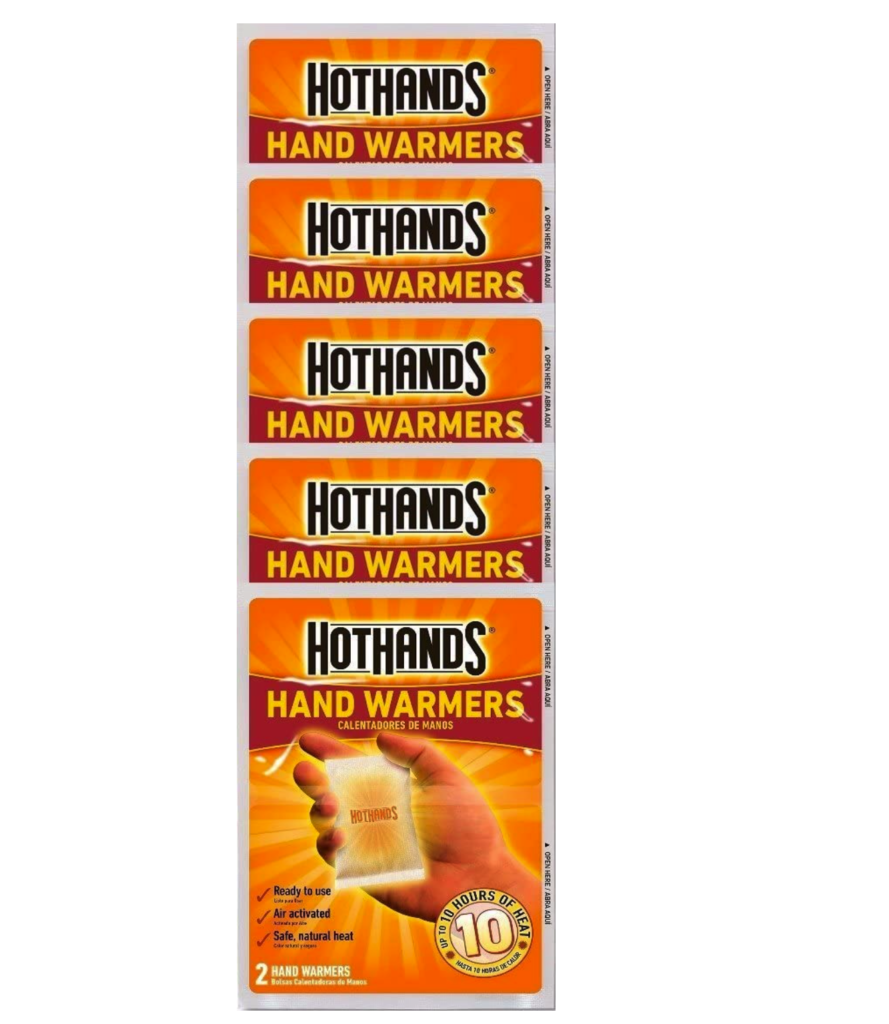 Hand Warmers, 10 Count (5 Pack with 2 Warmers per Pack) Visit the HotHands Store