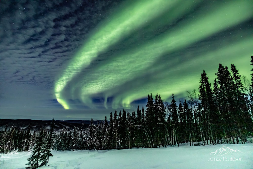 Aurora in Fairbanks Alaska