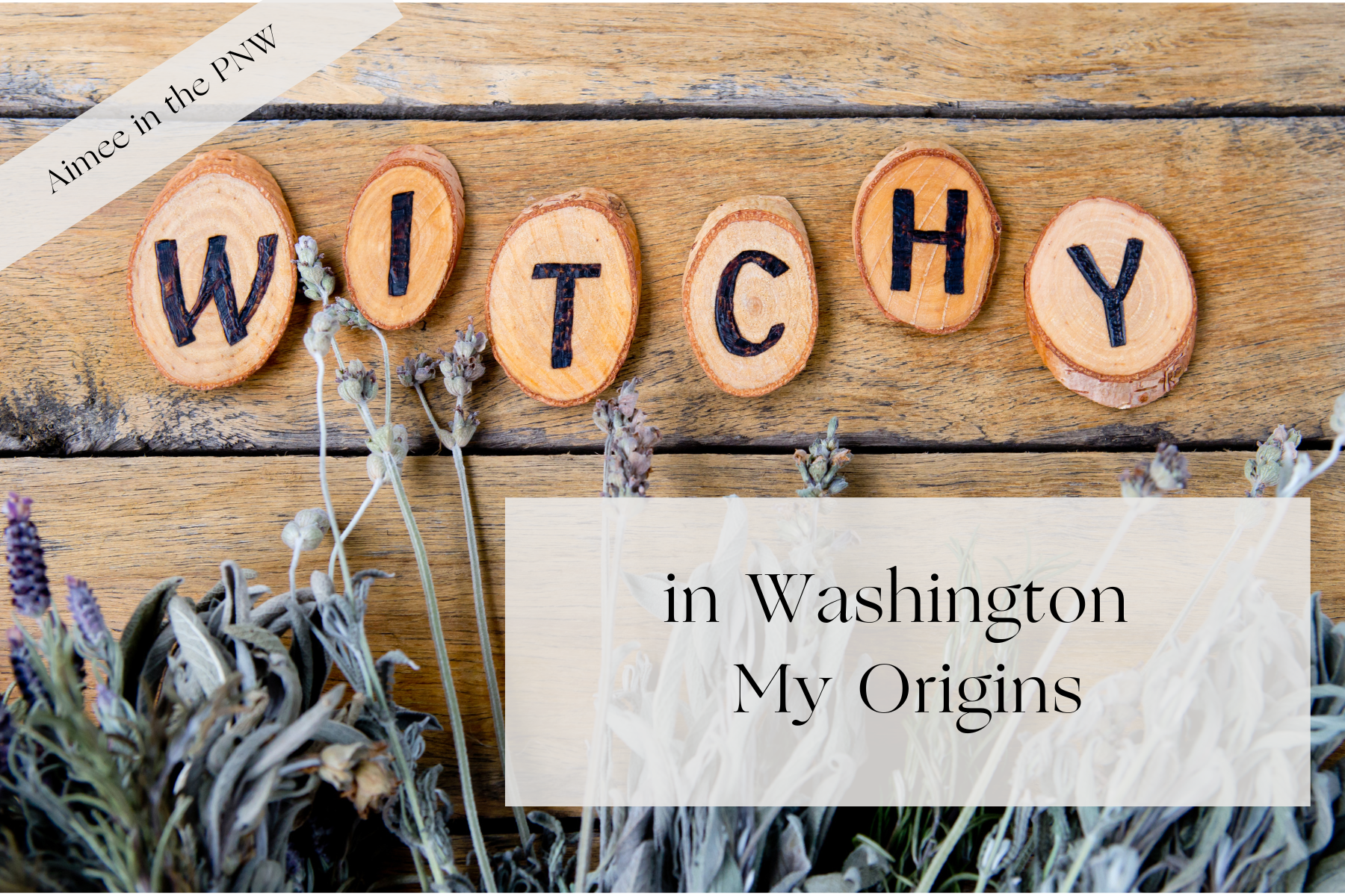 Witchy in Washington - from Aimee in the PNW